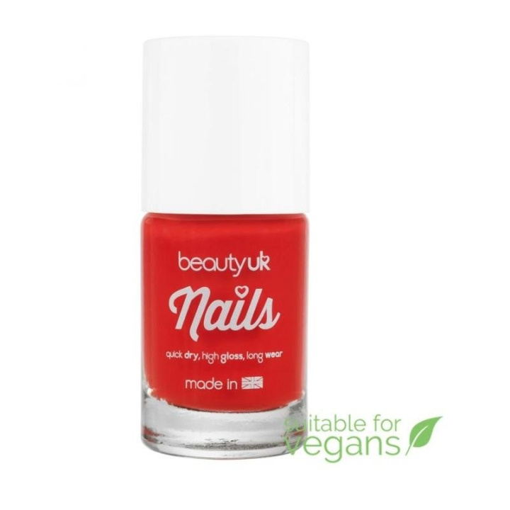 Beauty UK Nail Polish no.15 - Coral Burst ryhmässä KAUNEUS JA TERVEYS / Manikyyri/Pedikyyri / Kynsilakka @ TP E-commerce Nordic AB (C02055)