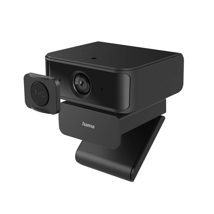 HAMA Webcam C-650 Face Tracking 1080p ryhmässä TIETOKOONET & TARVIKKEET / Tietokonetarvikkeet / Web-kamerat @ TP E-commerce Nordic AB (C02186)