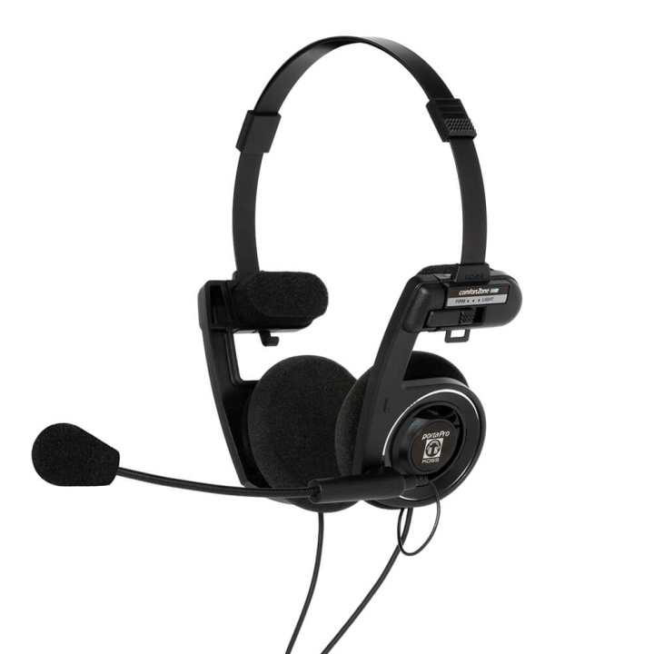 KOSS Porta Pro Speak Easy Headset 2,4m johdolla ryhmässä TIETOKOONET & TARVIKKEET / Tietokonetarvikkeet / Kuulokkeet @ TP E-commerce Nordic AB (C02222)