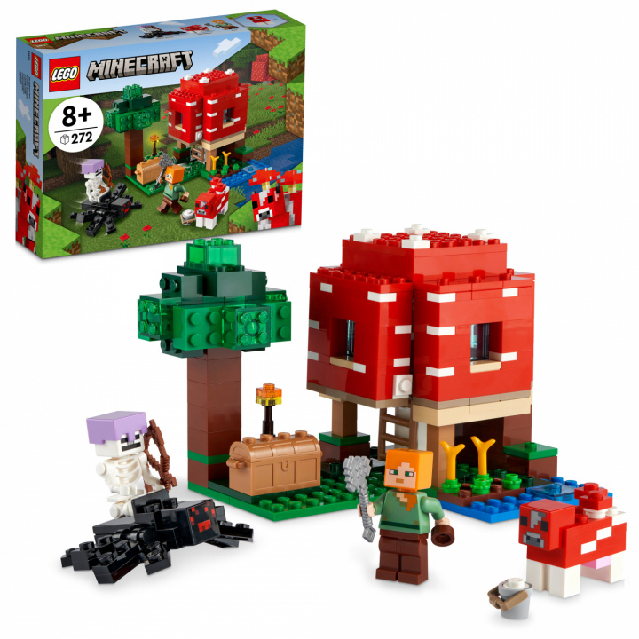 Lego Minecraft - Svamphuset ryhmässä LELUT, TUOTTEET LAPSILLE JA VAUVOILLE / Leikkikalut, Askartelu &Pelit / Rakennuslelut / Lego @ TP E-commerce Nordic AB (C02276)