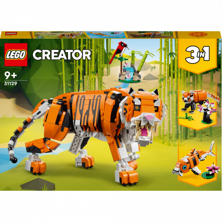 Lego Creator - Majestätisk tiger ryhmässä LELUT, TUOTTEET LAPSILLE JA VAUVOILLE / Leikkikalut, Askartelu &Pelit / Rakennuslelut / Lego @ TP E-commerce Nordic AB (C02289)