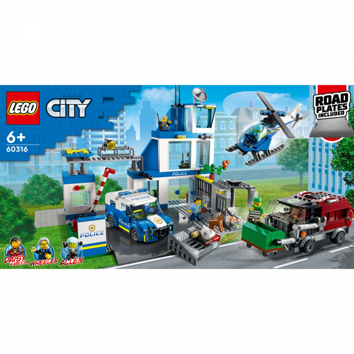 Lego City Police - Polisstation ryhmässä LELUT, TUOTTEET LAPSILLE JA VAUVOILLE / Leikkikalut, Askartelu &Pelit / Rakennuslelut / Lego @ TP E-commerce Nordic AB (C02308)