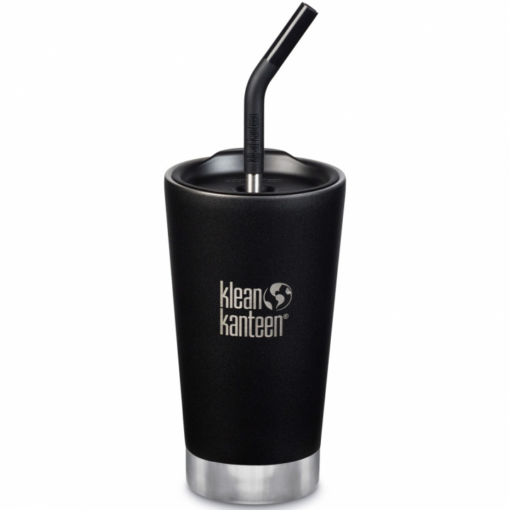 Klean Kanteen Insulated Tumbler 473ml, Shale Black ryhmässä URHEILU, VAPAA-AIKA JA HARRASTUS / Ulkoilu / Termos- ja vesipullot @ TP E-commerce Nordic AB (C02377)