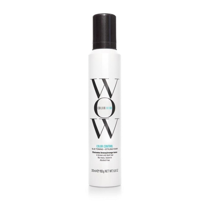 Color Wow Brass Banned Correct & Perfect Mousse - Dark 200ml ryhmässä KAUNEUS JA TERVEYS / Hiukset &Stailaus / Hiusten stailaus / Hiusten muotoiluvaahto @ TP E-commerce Nordic AB (C02460)