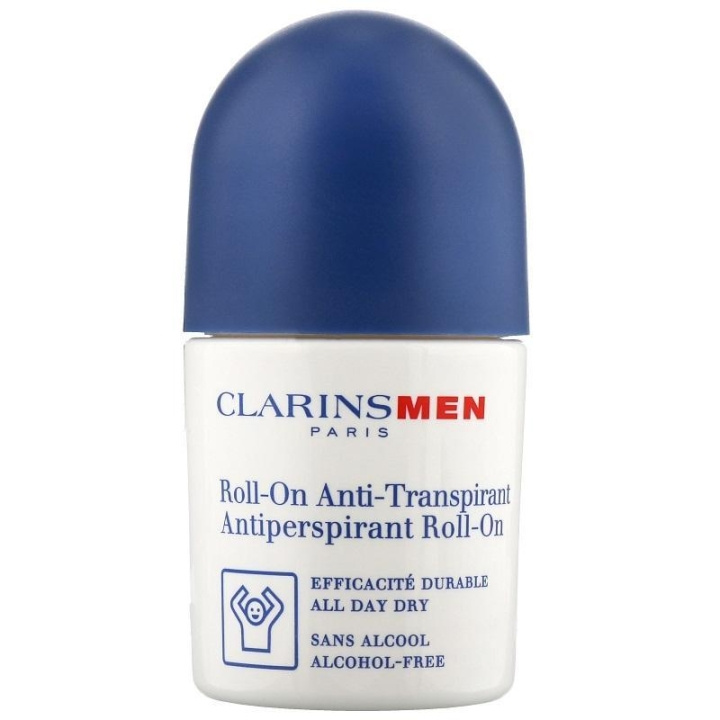 Clarins Men Anti-Perspirant Deo Roll-On 50ml ryhmässä KAUNEUS JA TERVEYS / Tuoksut & Parfyymit / Deodorantit / Miesten deodorantit @ TP E-commerce Nordic AB (C02510)