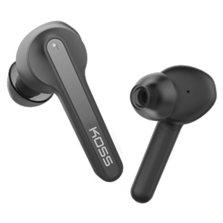 KOSS Kuuloke TWS150i In-Ear Mic True Wireless Black ryhmässä KODINELEKTRONIIKKA / Ääni & Kuva / Kuulokkeet & Tarvikkeet / Kuulokkeet @ TP E-commerce Nordic AB (C02567)