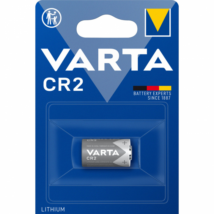 CR2 3V Lithiumbatteri 1-pack ryhmässä KODINELEKTRONIIKKA / Paristot & Laturit / Akut / Muut @ TP E-commerce Nordic AB (C02844)