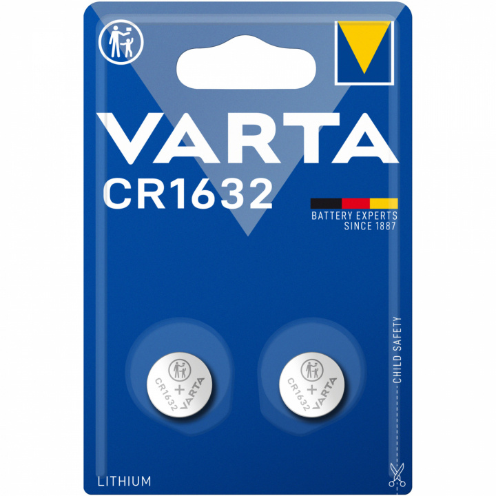 CR1632 3V Lithium Knappcellsba ryhmässä KODINELEKTRONIIKKA / Paristot & Laturit / Akut / Nappiparistot @ TP E-commerce Nordic AB (C02845)