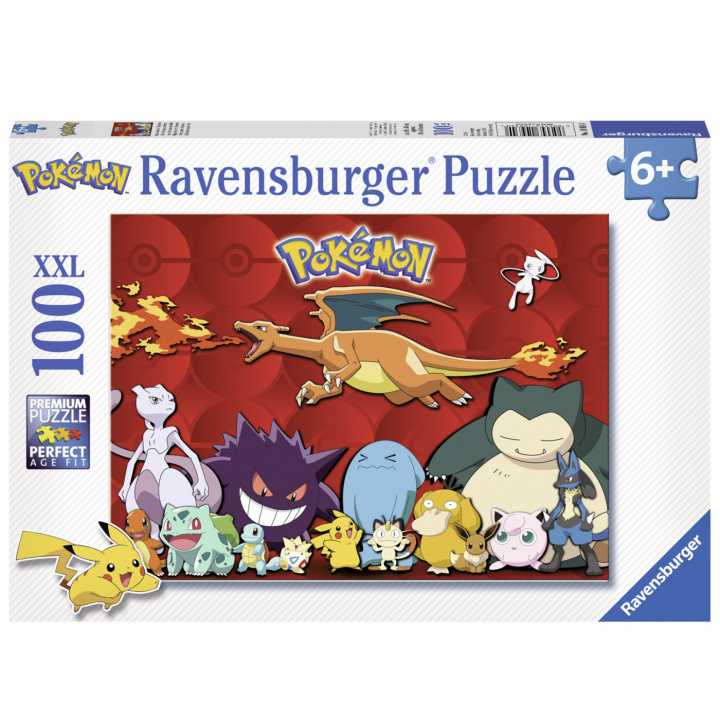 Ravensburger My Favourite Pokémon 100p ryhmässä LELUT, TUOTTEET LAPSILLE JA VAUVOILLE / Leikkikalut, Askartelu &Pelit / Lasten palapeli @ TP E-commerce Nordic AB (C02923)