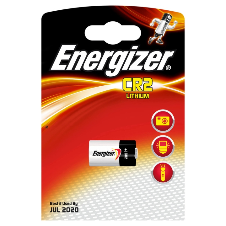 ENERGIZER Foto Lithium CR2 1-pack ryhmässä KODINELEKTRONIIKKA / Paristot & Laturit / Akut / Muut @ TP E-commerce Nordic AB (C02956)