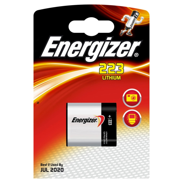 ENERGIZER Foto Lithium 223 1-pack ryhmässä KODINELEKTRONIIKKA / Paristot & Laturit / Akut / Muut @ TP E-commerce Nordic AB (C02957)