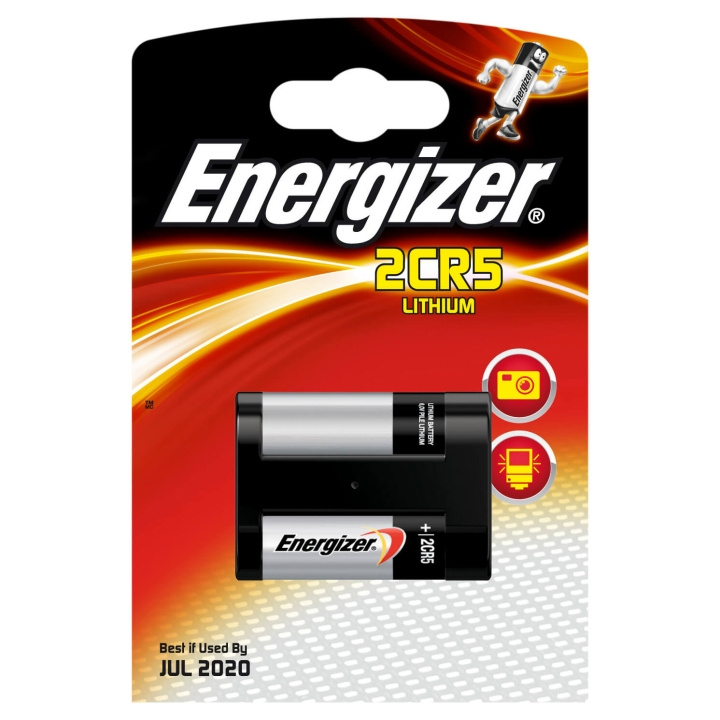 ENERGIZER Foto Lithium 2CR5 1-pack ryhmässä KODINELEKTRONIIKKA / Paristot & Laturit / Akut / Muut @ TP E-commerce Nordic AB (C02958)