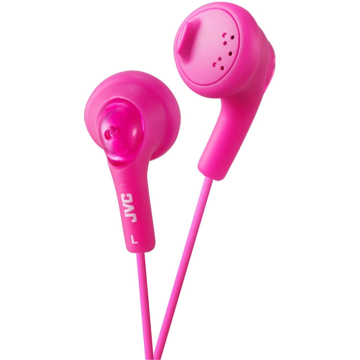 JVC Kuulokkeet Gumy Bass-Boost In-Ear Rosa ryhmässä KODINELEKTRONIIKKA / Ääni & Kuva / Kuulokkeet & Tarvikkeet / Kuulokkeet @ TP E-commerce Nordic AB (C02968)