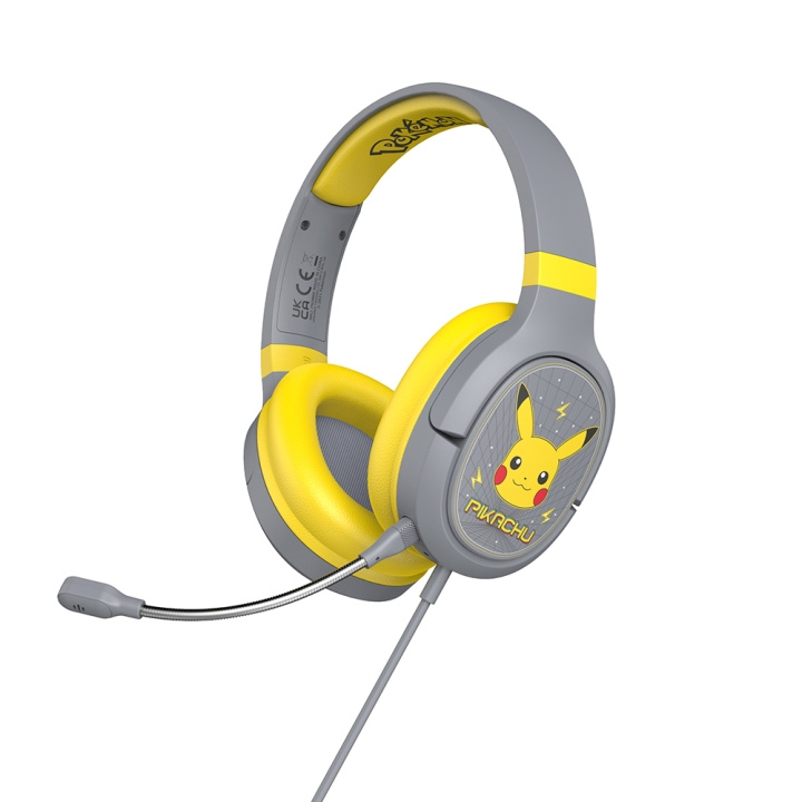 Pokémon Pikachu Headset Over-Ear ryhmässä TIETOKOONET & TARVIKKEET / GAMING / Kuulokkeet @ TP E-commerce Nordic AB (C02977)