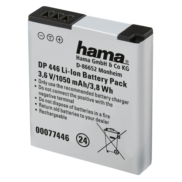 Hama Kamerabatteri Panansonic DMW-BCM13 Li-Ion 3,6V/1050mAh ryhmässä KODINELEKTRONIIKKA / Valokuvat & Videot / Kamera-akut @ TP E-commerce Nordic AB (C03251)