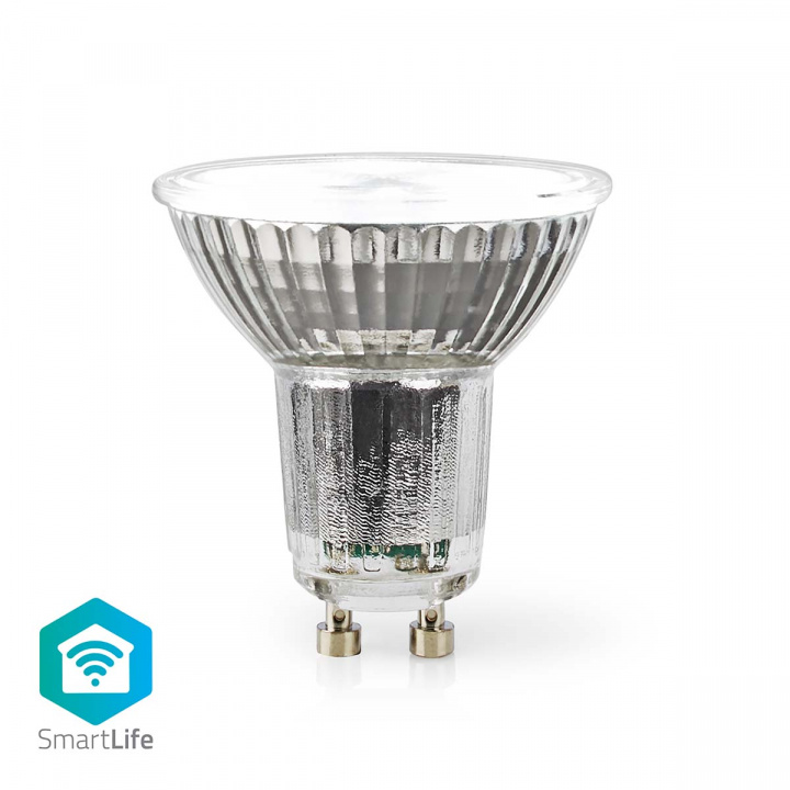 Nedis SmartLife LED Spot | Wi-Fi | GU10 | 345 lm | 5 W | Lämpimästä kylmään valkoiseen / RGB | 2700 - 6500 K | Energialuokka: G | Android™ / IOS | PAR16 | 1 kpl ryhmässä KOTI, TALOUS JA PUUTARHA / Älykodit / Älykäs valaistus @ TP E-commerce Nordic AB (C03299)