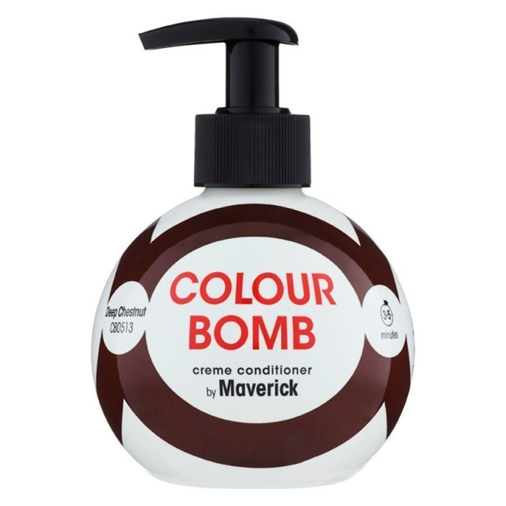 Colour Bomb - Deep Chestnut 250ml ryhmässä KAUNEUS JA TERVEYS / Hiukset &Stailaus / Hiustenhoito / Hiusväri / Hiusväri & Väripommi @ TP E-commerce Nordic AB (C03340)
