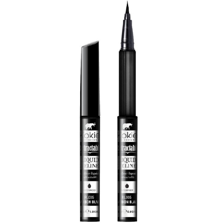 Kokie Retractable Liquid Eyeliner Ultimate Black ryhmässä KAUNEUS JA TERVEYS / Meikit / Silmät ja kulmat / Silmänrajauskynä / Kajaali @ TP E-commerce Nordic AB (C03556)