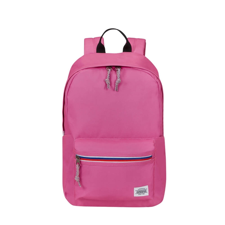 AMERICAN TOURISTER Backpack Upbeat Bubble Gum Pink ryhmässä URHEILU, VAPAA-AIKA JA HARRASTUS / Matkailutarvikkeet / Reput ja rinkat & Laukut @ TP E-commerce Nordic AB (C03757)