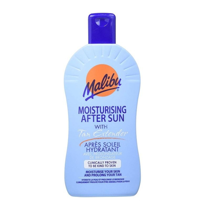Malibu Moisturising After Sun Lotion with Tan Extender 200ml ryhmässä KAUNEUS JA TERVEYS / Ihonhoito / Kehon hoito / Vartalovoide @ TP E-commerce Nordic AB (C03786)