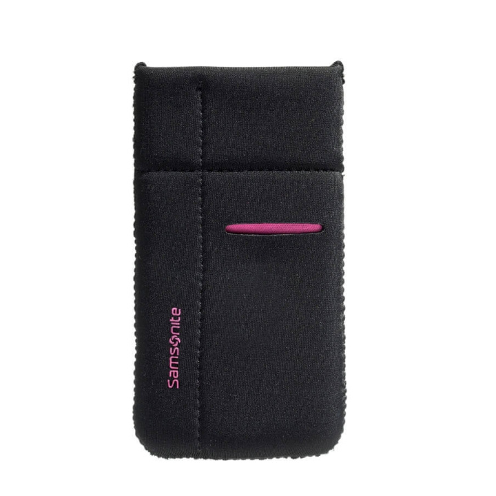 SAMSONITE Mobile Bag Airglow Neoprene Medium Pink ryhmässä ÄLYPUHELIMET JA TABLETIT / Puhelimen suojakotelo / Universal Suoja / Kotelo @ TP E-commerce Nordic AB (C03847)