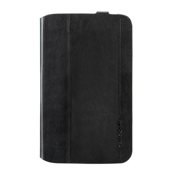 Samsonite Tabletfodr. SAM Tab3 7tum Svart Eco-Läder ryhmässä ÄLYPUHELIMET JA TABLETIT / Tabletin suojakotelo / Samsung tablets @ TP E-commerce Nordic AB (C03881)