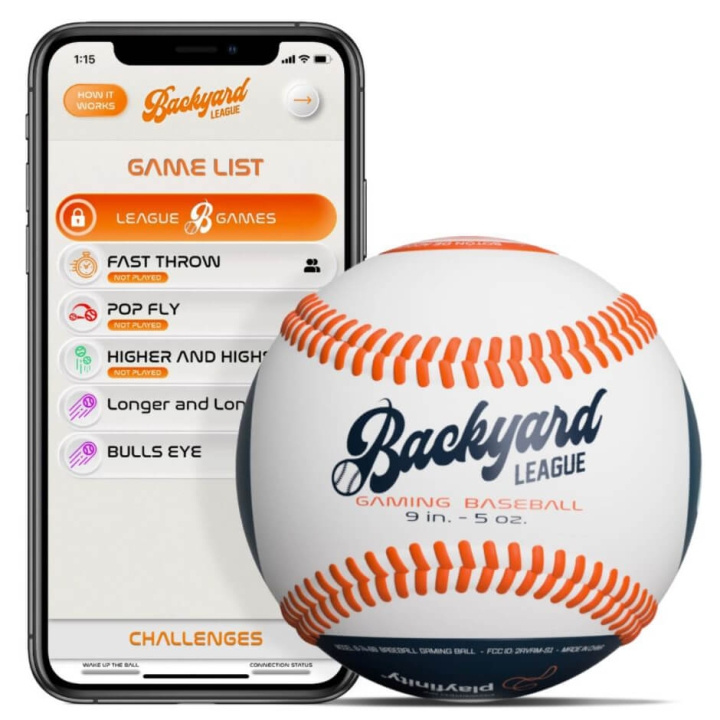 PLAYFINITY Backyard League Bundle Ball and Sensor 2021 ryhmässä URHEILU, VAPAA-AIKA JA HARRASTUS / Kuntoilutarvikkeet / Muut @ TP E-commerce Nordic AB (C03929)