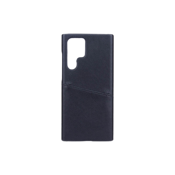 Onsala Puhelinkuori Musta Korttitaskulla Samsung S22 Ultra ryhmässä ÄLYPUHELIMET JA TABLETIT / Puhelimen suojakotelo / Samsung @ TP E-commerce Nordic AB (C03981)