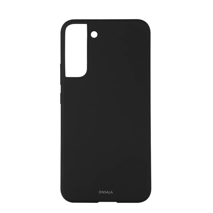 Onsala Suojakuori Silikooni Black - Samsung S22+ ryhmässä ÄLYPUHELIMET JA TABLETIT / Puhelimen suojakotelo / Samsung @ TP E-commerce Nordic AB (C03991)