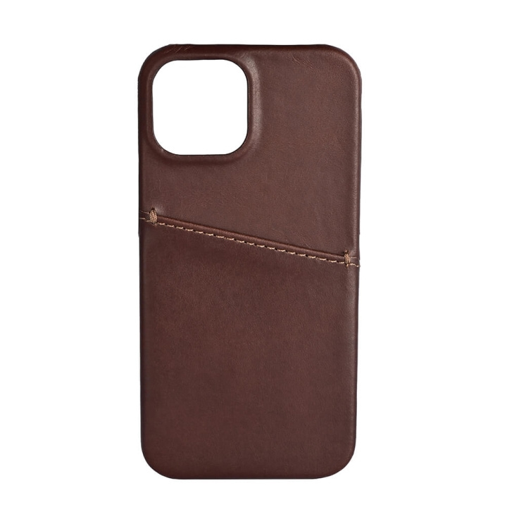 BUFFALO Backcover Brown iPhone 13 Mini ryhmässä ÄLYPUHELIMET JA TABLETIT / Puhelimen suojakotelo / Apple / iPhone 13 Mini / Kuoret @ TP E-commerce Nordic AB (C04206)