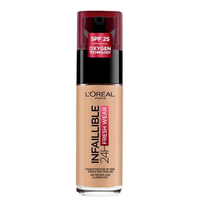 LOreal Paris Infallible 24H Fresh Wear 100 Linen 30ml ryhmässä KAUNEUS JA TERVEYS / Meikit / Meikit Kasvot / Meikkivoide @ TP E-commerce Nordic AB (C04245)