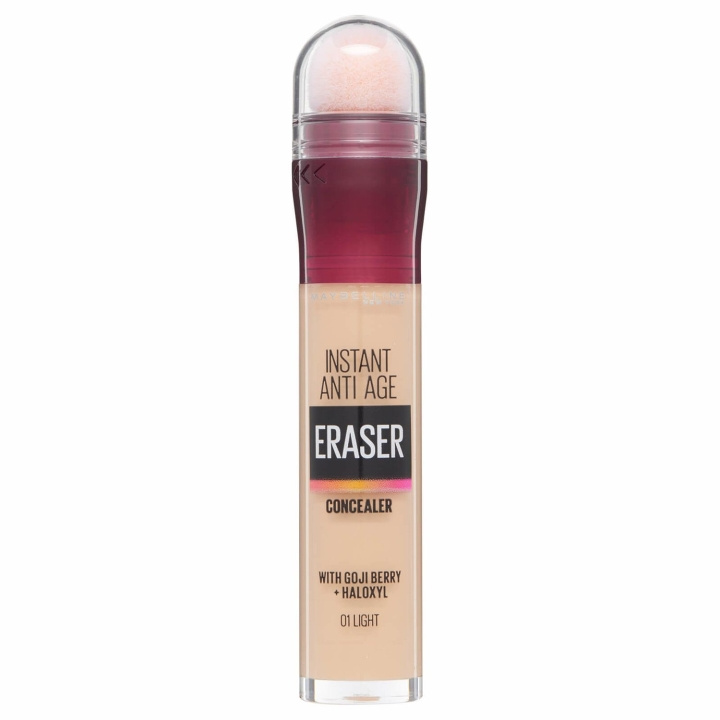 Maybelline Instant Anti Age Eraser Concealer - 01 Light ryhmässä KAUNEUS JA TERVEYS / Meikit / Meikit Kasvot / Peitevoide @ TP E-commerce Nordic AB (C04332)