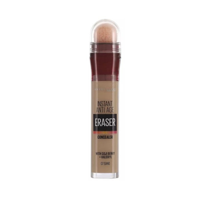 Maybelline Instant Anti Age Eraser Concealer - 07 Sand ryhmässä KAUNEUS JA TERVEYS / Meikit / Meikit Kasvot / Peitevoide @ TP E-commerce Nordic AB (C04347)