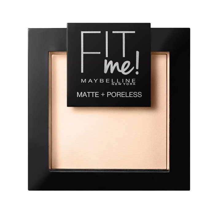 Maybelline Fit Me Matte + Poreless Powder - 104 Soft Ivory ryhmässä KAUNEUS JA TERVEYS / Meikit / Meikit Kasvot / Puuteri @ TP E-commerce Nordic AB (C04352)