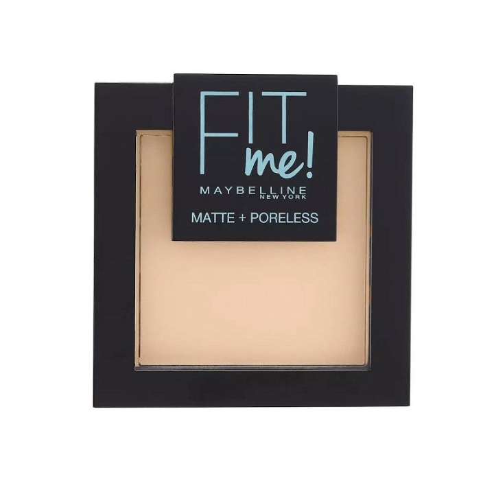 Maybelline Fit Me Matte + Poreless Powder - 105 Natural Ivory ryhmässä KAUNEUS JA TERVEYS / Meikit / Meikit Kasvot / Puuteri @ TP E-commerce Nordic AB (C04353)