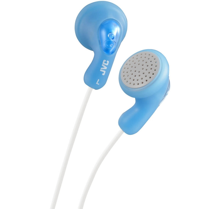 JVC Headphone F14 Gumy In-Ear Blue ryhmässä KODINELEKTRONIIKKA / Ääni & Kuva / Kuulokkeet & Tarvikkeet / Kuulokkeet @ TP E-commerce Nordic AB (C04408)