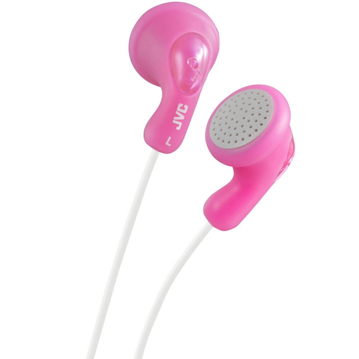 JVC Headphone F14 Gumy In-Ear Pink ryhmässä KODINELEKTRONIIKKA / Ääni & Kuva / Kuulokkeet & Tarvikkeet / Kuulokkeet @ TP E-commerce Nordic AB (C04411)