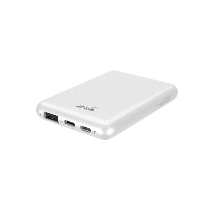 GEAR Powerbank Ultracompact 5000mAh ryhmässä ÄLYPUHELIMET JA TABLETIT / Laturit & Kaapelit / Powerbanks @ TP E-commerce Nordic AB (C04448)