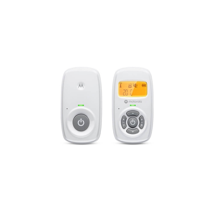 MOTOROLA Baby Monitor AM24 Audio ryhmässä LELUT, TUOTTEET LAPSILLE JA VAUVOILLE / Lapsiturvallisuus / Itkuhälyttimet @ TP E-commerce Nordic AB (C04484)