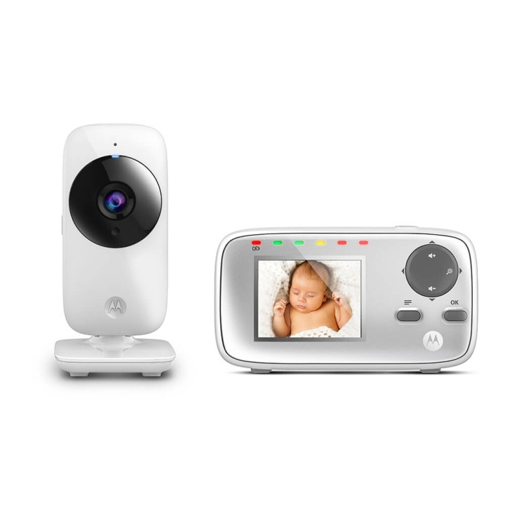 MOTOROLA Baby Monitor VM482 Video ryhmässä LELUT, TUOTTEET LAPSILLE JA VAUVOILLE / Lapsiturvallisuus / Itkuhälyttimet @ TP E-commerce Nordic AB (C04486)