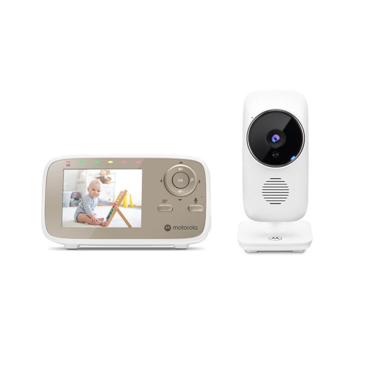 Motorola Baby Monitor VM483 Video ryhmässä LELUT, TUOTTEET LAPSILLE JA VAUVOILLE / Lapsiturvallisuus / Itkuhälyttimet @ TP E-commerce Nordic AB (C04487)