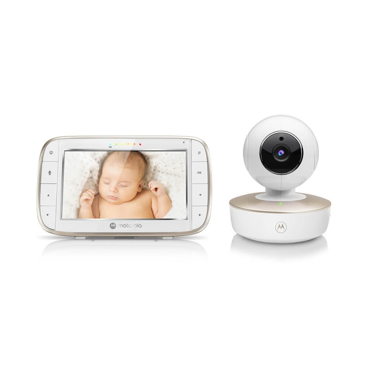 MOTOROLA Baby Monitor VM855 Connect ryhmässä LELUT, TUOTTEET LAPSILLE JA VAUVOILLE / Lapsiturvallisuus / Itkuhälyttimet @ TP E-commerce Nordic AB (C04489)