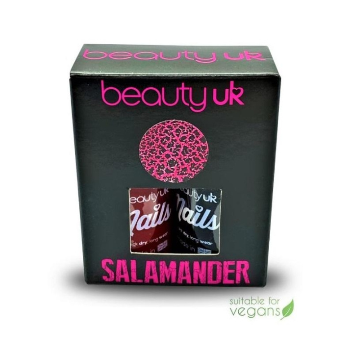 BeautyUK Beauty UK Nails Wild Things - Salamander 2x11ml ryhmässä KAUNEUS JA TERVEYS / Manikyyri/Pedikyyri / Kynsilakka @ TP E-commerce Nordic AB (C04523)