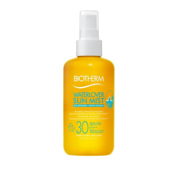 Biotherm Waterlover Sun Mist 30SPF 200ml ryhmässä KAUNEUS JA TERVEYS / Ihonhoito / Rusketus / Aurinkosuoja @ TP E-commerce Nordic AB (C04574)