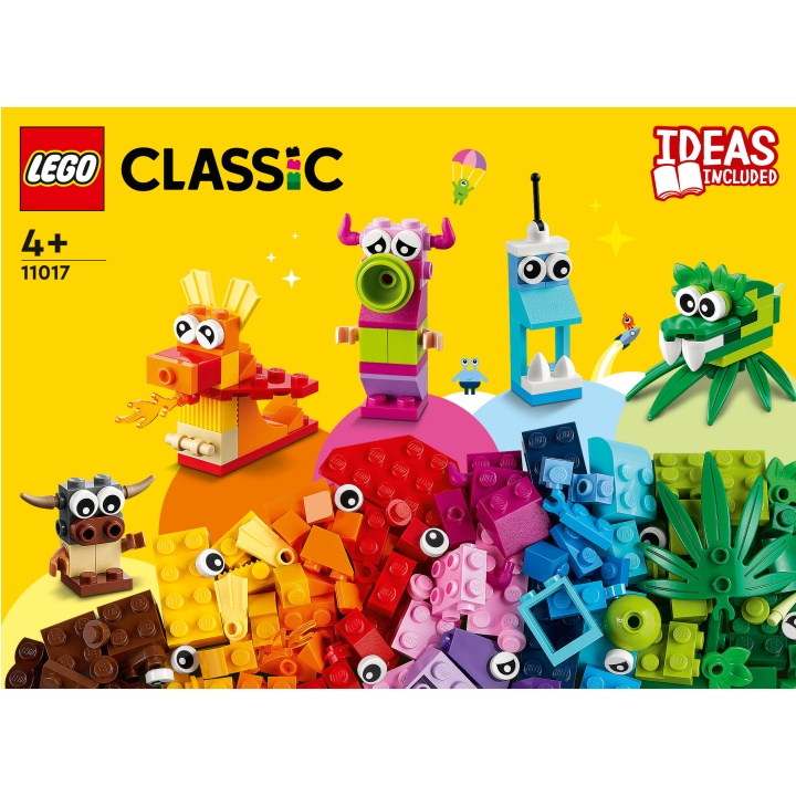 Classic - Kreativa monster 110 ryhmässä LELUT, TUOTTEET LAPSILLE JA VAUVOILLE / Leikkikalut, Askartelu &Pelit / Rakennuslelut / Lego @ TP E-commerce Nordic AB (C04693)