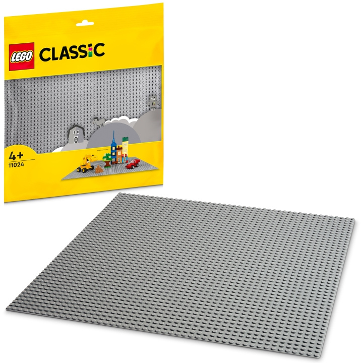 Classic - Grå basplatta 11024 ryhmässä LELUT, TUOTTEET LAPSILLE JA VAUVOILLE / Leikkikalut, Askartelu &Pelit / Rakennuslelut / Lego @ TP E-commerce Nordic AB (C04695)