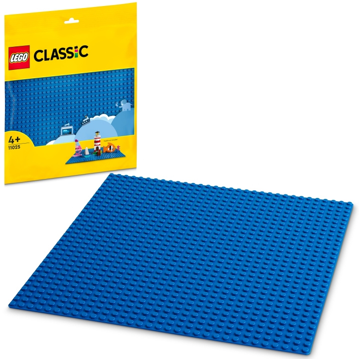 LEGO Classic 11025 - Sininen rakennuslevy ryhmässä LELUT, TUOTTEET LAPSILLE JA VAUVOILLE / Leikkikalut, Askartelu &Pelit / Rakennuslelut / Lego @ TP E-commerce Nordic AB (C04696)