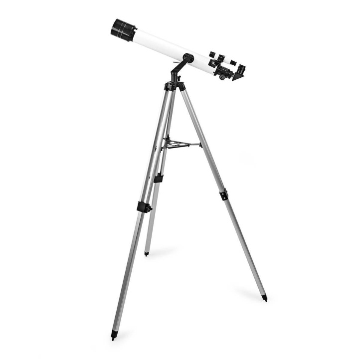 Nedis Kaukoputki | Aukko: 70 mm | Polttoväli: 700 mm | Finderscope: 5 x 24 | Maksimi työkorkeus: 125 cm | Tripod | Musta / Valkoinen ryhmässä URHEILU, VAPAA-AIKA JA HARRASTUS / Ulkoilu / Kiikarit @ TP E-commerce Nordic AB (C04863)