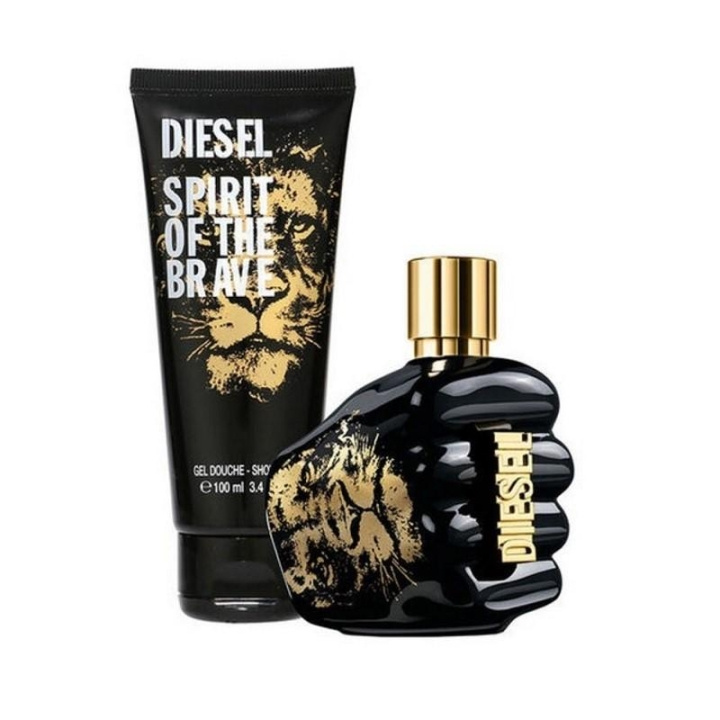 Giftset Diesel Spirit Of The Brave Edt 50ml + Showergel 100ml ryhmässä KAUNEUS JA TERVEYS / Tuoksut & Parfyymit / Parfyymit / Miesten Tuoksut @ TP E-commerce Nordic AB (C04912)