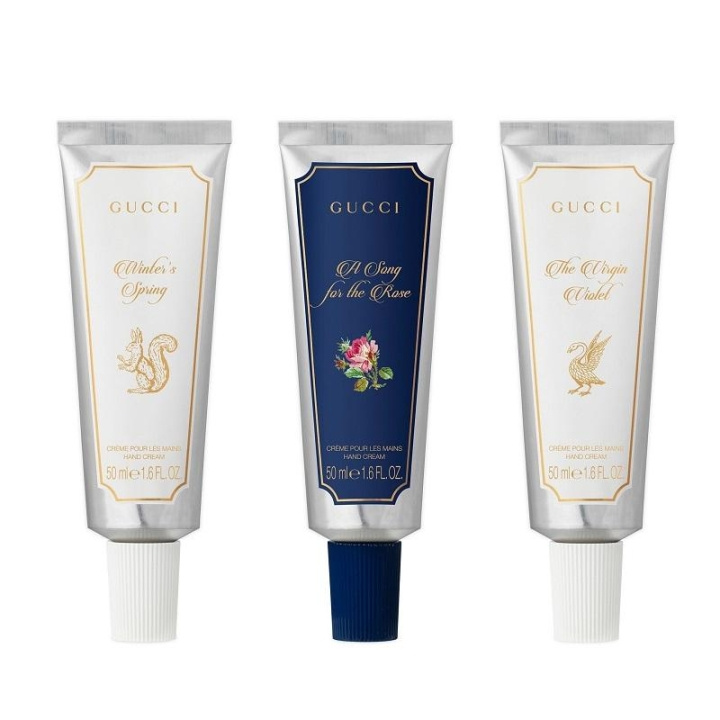 Giftset Gucci The Alchemist\'s Garden 3-Piece Hand Cream ryhmässä KAUNEUS JA TERVEYS / Manikyyri/Pedikyyri / Käsirasva @ TP E-commerce Nordic AB (C04947)